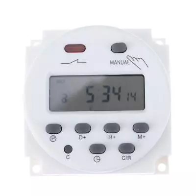 CN101A Electronic Timer Switch Multi-function Time Relay Portable For Home Tools • £8.50