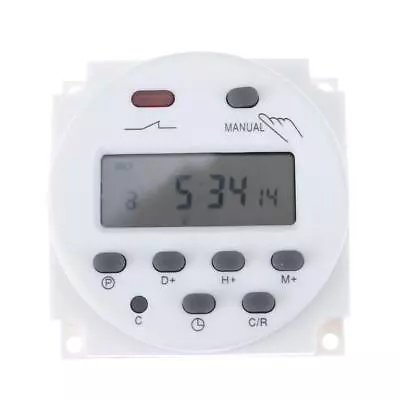 CN101A Round Timer Switch Multi-function Time Switch Relay Electrical Components • £8.99