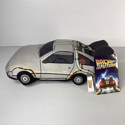 Back To The Future Delorean Car Plush 11   Universal City Studios As New W/ Tags • $22.80