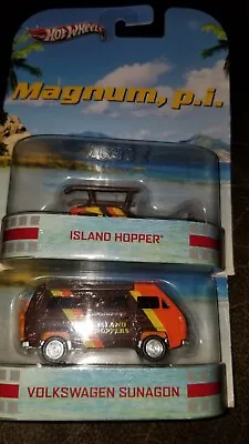 Hot Wheels Magnum PI Lot Of 2 Upside Down Islandhopper And Volkswagon Sunagon • $250