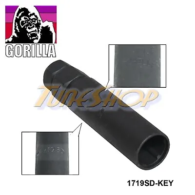 $9.45 • Buy Gorilla 1719sd Key Small Diameter 6 Spline Tuner Wheels Bolts Lug Nuts Lock Stud