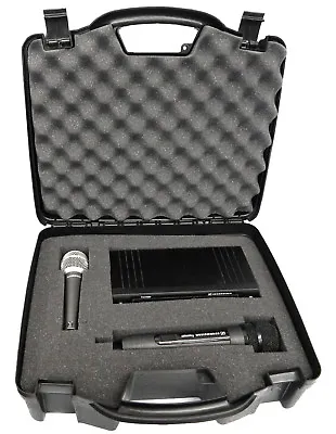 Studio Mic Case Fits Sennheiser Shure Mic Audio-Technica Receiver And More • $54.99