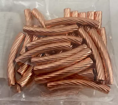 120 Pieces ~ 4mm X 30mm Copper Hollow Tubes Hp11 • $0.99