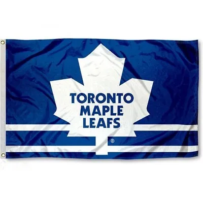 Toronto Maple Leafs 3'x5' Flag/banner **100% Full Color On Both Sides Of Flag** • $13.89