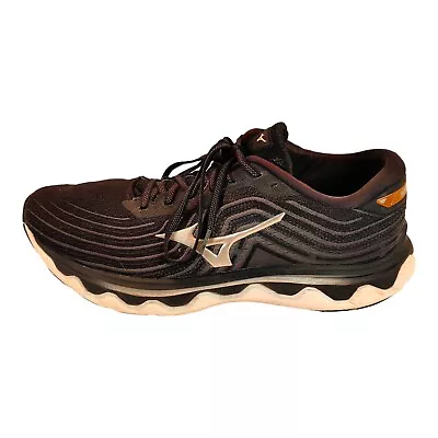 Mens Mizuno Wave Horizon 6 Black Athletic Running Shoes Sneakers Size 13  • $29.93