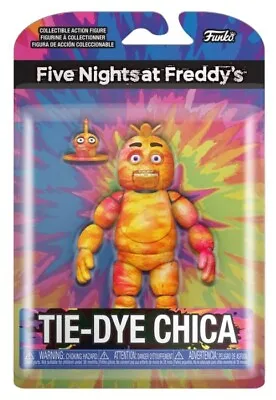 $24.95 • Buy Five Nights At Freddy's Chica Tie Dye 5  Action Figure