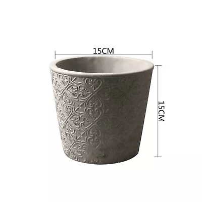 Large Cement Pot Molds Handmade Silicone Planter Mould For Concrete Cement Vase • $180