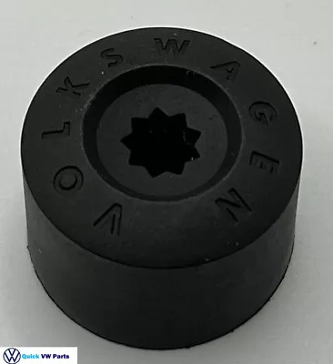 Genuine Volkswagen Wheel Bolt Cover - For Standard Wheel Bolts 1K0-601-173-9B9 • $12.10