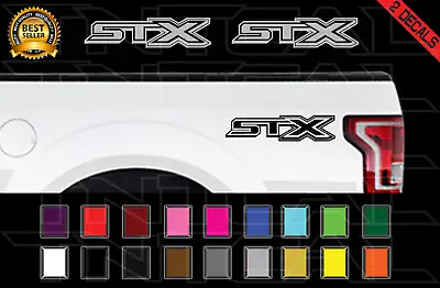 STX Decal Set Fits: 2017-2019 Ford F-150 F-250 4x4 Truck Bed Vinyl Stickers • $15.50