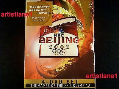 $518.95 • Buy 4 Dvd Nbc Beijing Olympic  2008 Summer Games New Rare !