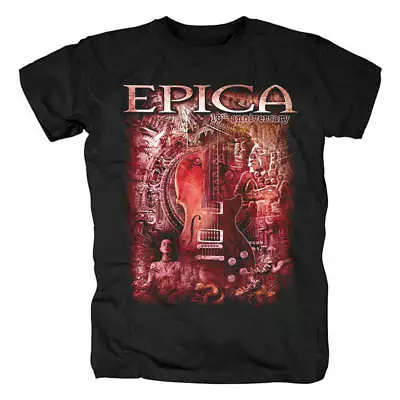 Vtg Epica Band 10th Anniversary Cotton Black All Size Unisex Shirt • $16.99