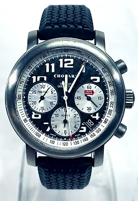 Chopard Millie Miglia 8407 Titanium Carbon Fiber Chronograph Automatic Watch • $2199.99