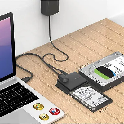 $18.99 • Buy SATA/IDE To USB 3.0 Adapter IDE Hard Drive For Universal 2.5 /3.5  Inch IDE SATA