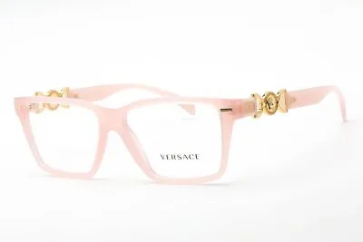 Versace Women's VE3335-5405-54 Fashion 54mm Opal Pink Opticals • $145