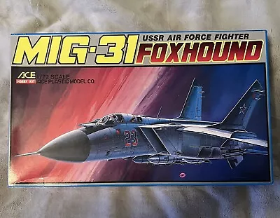 ACE HOBBY KIT MIG-31 Foxhound Plane • $22