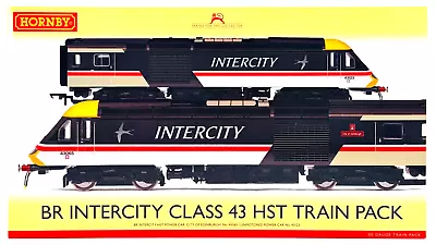 Hornby 00 Gauge - R3944 - Class 43 Hst Br Intercity Swallow Train Pack Boxed • £299.95