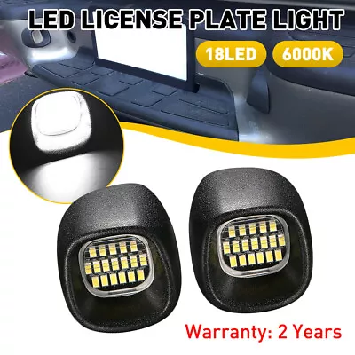 For S10 Chevy GMC Blazer Sonoma SMD Jimmy 18-LED License Plate Tag Light Lamp US • $14.23