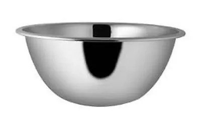 Stainless Steel Deep Mixing Salad Bowl In 14 Different Sizes And Sets (CHEAPEST) • £7.55