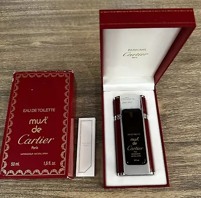 Must De Cartier 50ml Edt Vintage Spray (new) With Boxes • $350