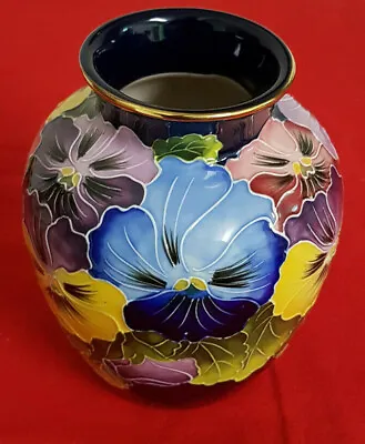 J. McCall 2004 Blue Sky Vase • $29.07