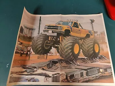 Stomper Vintage Monster Truck Poster  • $0.99