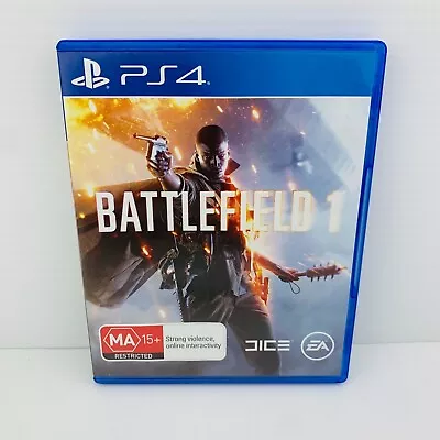 Battlefield 1 (PlayStation 4 2016) Tested & Working • $7.90