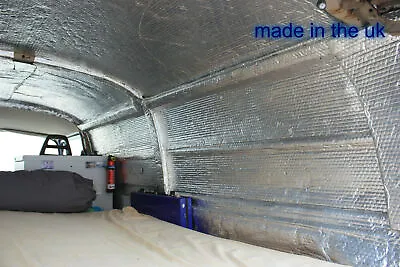 Insulation For Camper Van Conversion Double Foil. 15m2 3 Rolls Free UK P&P • £47.69