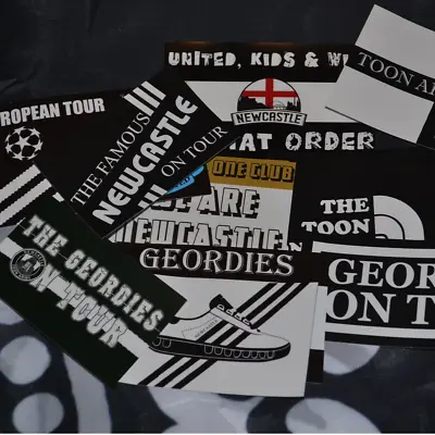 25x Toon Ultras-Style Stickers - Inspired By Newcastle Geordies Casuals Ultras • $8.30
