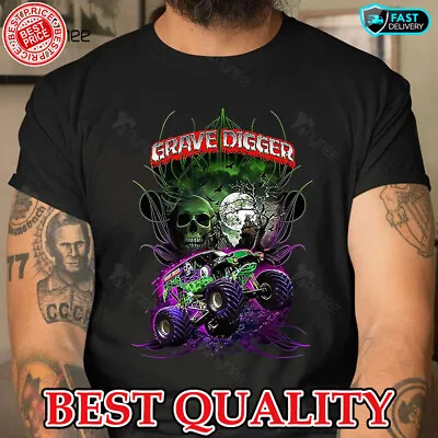 SALE!!_ Grave Digger Monster Jam Monster Truck T-Shirt Limited Edition S-5XL • $20.99