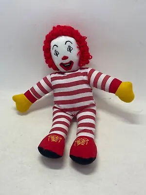 McDonalds Vintage Ronald McDonald Doll Toy Plush Stuffed 2000 • $12.99