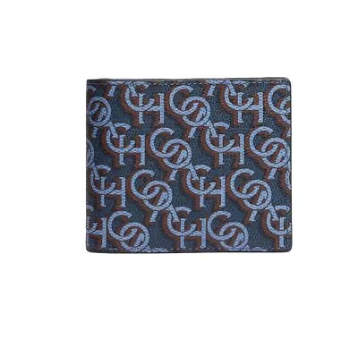 COACH Men's 3-In-1 Wallet (Printed Coated Canvas Monogram - Midnight) • $51.12