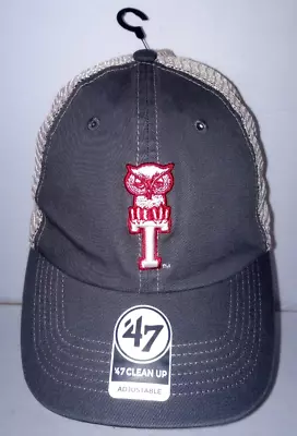 Temple Owls Cap / Hat - Snapback Adjustable Baseball Hat / Cap - 47 Brand - New • $14.99