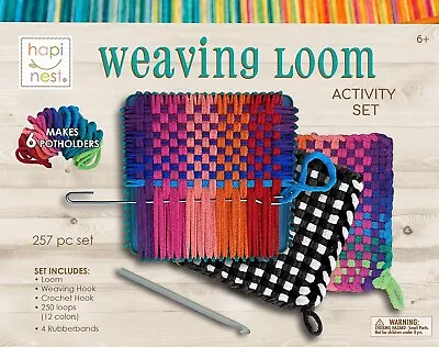 Hapinest Make Your Own Potholders Weaving Loom Kit Arts And Crafts Kit For Ki... • $23.99