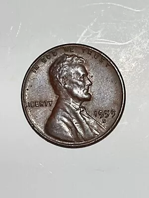 1959 D Lincoln Memorial Penny • $1000.10