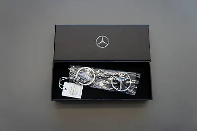 Genuine Mercedes-Benz X Swarovski Saint Tropez Black Crystal Keychain B66952740 • $95