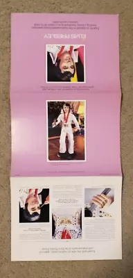 Elvis Presley Promotional Brochure For The Doll Danbury Mint 1987 - • $11.49