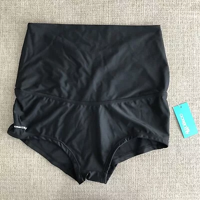 Ocean Lily Maternity Bikini Swim Shorts Women’s Size L Black • $14.99