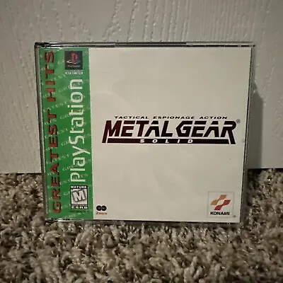Metal Gear Solid (Sony PlayStation 1) • $34