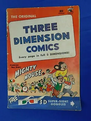 Vintage Three Dimension Comics Mighty Mouse #2 1953 No Glasses • $9.99