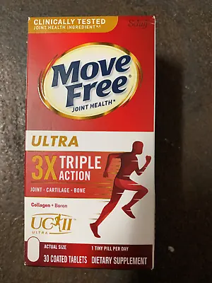 Schiff Move Free Joint Health Ultra Triple Action Supplement EXP 2/25 #8417 • $11.90
