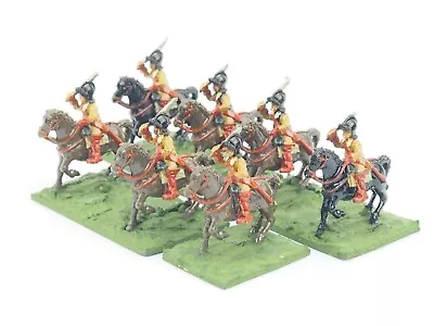 15mm English Civil War Cavalry X 7. Painted. Blue 369 • £18