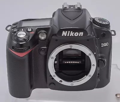 Nikon D90 12.3mp Digital SLR Camera - Works But *Read* - Less Than 35k Accs • $89.99