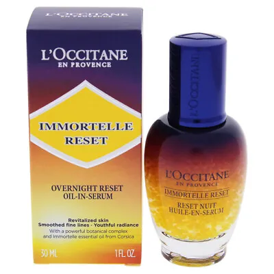 Immortelle Reset Overnight Reset Oil-In Serum By Loccitane For Women - 1 Oz • $47.51