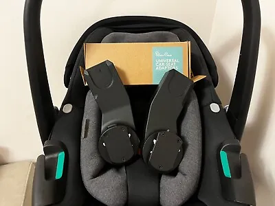 *Excellent* Bundle: Silver Cross Reef Adaptor With Maxi Cosi Pebble 360 Carseat • £99