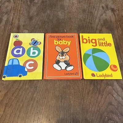 Ladybird Book Bundle First Picture Book For Baby ABC Big And Little All Vgc • £5.55