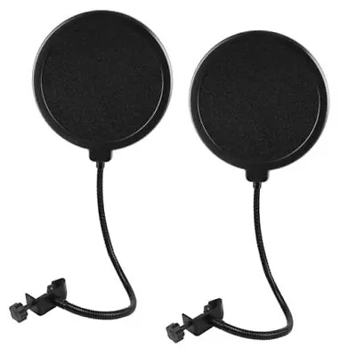 2 Pack Microphone Pop Filter Pop Filter For Microphone Mic Pop Filter With A  • $13.66