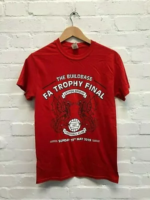 £3.99 • Buy Leyton Orient FC Men's The Buildbase FA Trophy Final T-Shirt - Red - New