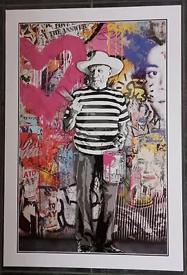 Mr Brainwash (1966-) Poster Print ‘pablo Picasso’ • £225