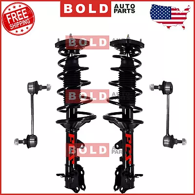 2 Rear Complete Strut & 2 Sway Bar Link Set 2 PCS FCS For 2005-2009 Kia Spectra • $167.95