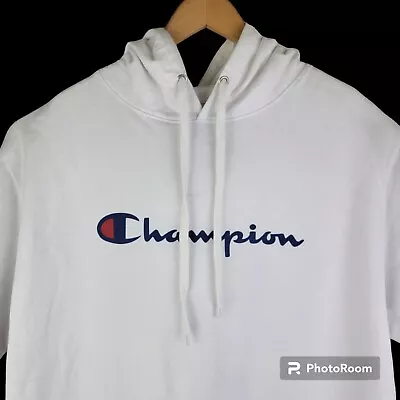 Champion Mens XLT Big & Tall  White Pullover Hoodie New W/o Tags  • $19.95